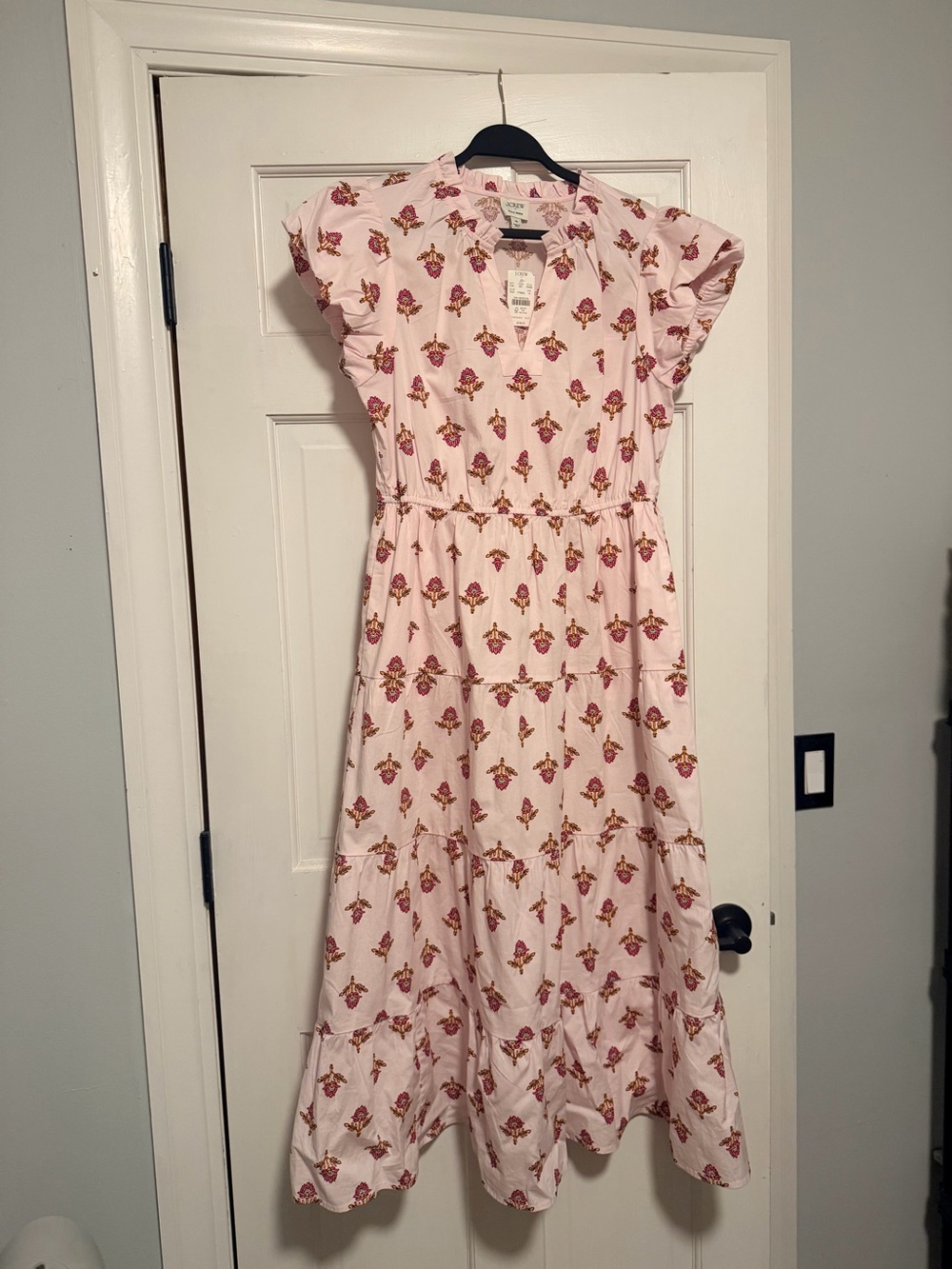 J.Crew Willa Dress in Pink Opal